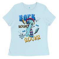 Baby Blue rock your Ladies Tee - Artiststas