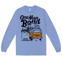 Colony Blue old dominion one man Long Sleeve Tee - lanVoArt