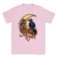Bubblegum Pink stay wild moon cowgirl Classic Tee - RacoonDesign