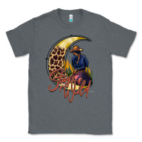 Charcoal Heather stay wild moon cowgirl Classic Tee - RacoonDesign