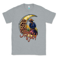 Heather Grey stay wild moon cowgirl Classic Tee - RacoonDesign