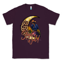 Plum stay wild moon cowgirl Classic Tee - RacoonDesign