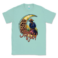 Seafoam stay wild moon cowgirl Classic Tee - RacoonDesign