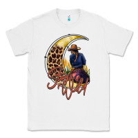 White stay wild moon cowgirl Classic Tee - RacoonDesign