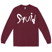 Burgundy squid Long Sleeve Tee - lanVoArt
