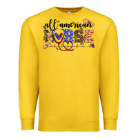 Lemon all american nurse Premium Sweatshirt - Artiststas