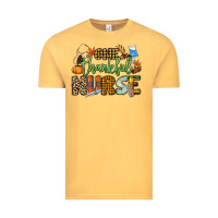 Vintage Mustard One thankful Nurse Vintage Tee - NancyCooperArtShop