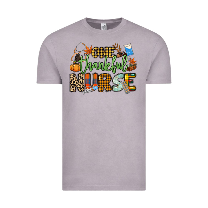 One Thankful Nurse Vintage Tee by NancyCooperArtShop | Teevron