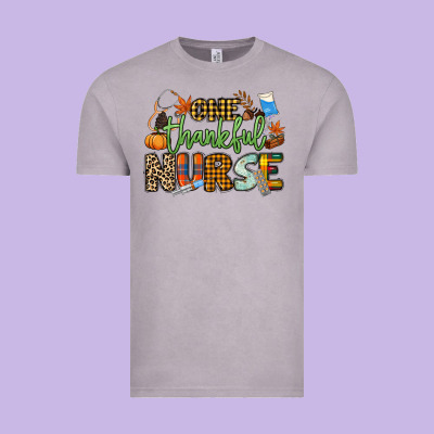 One Thankful Nurse Vintage Tee Designed By Nancycooperartshop