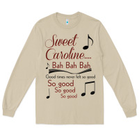 Mushroom sweet caroline...bah bah bah Long Sleeve Tee - lanVoArt