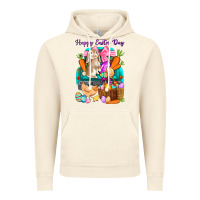 Vintage Artic Happy Easter Day truck Vintage Hoodie - HowdyJamesFarm