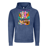 Vintage Denim Happy Easter Day truck Vintage Hoodie - HowdyJamesFarm