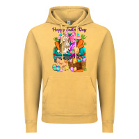 Vintage Mustard Happy Easter Day truck Vintage Hoodie - HowdyJamesFarm