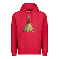 Cardinal teepe tipi Premium Hoodie - FaDigitalArtStudio