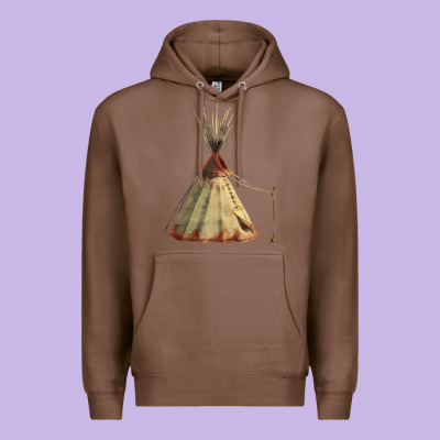 Teepe Tipi Premium Hoodie Designed By Fadigitalartstudio