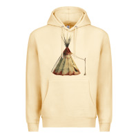 Pina Colada teepe tipi Premium Hoodie - FaDigitalArtStudio