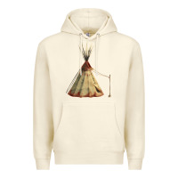 Sandshell teepe tipi Premium Hoodie - FaDigitalArtStudio
