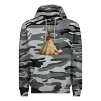 Slate Camo teepe tipi Premium Hoodie - FaDigitalArtStudio