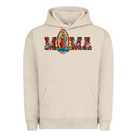Pigment French Oak mama our lady of guadalupe Urban Hoodie - BarkalooDesign