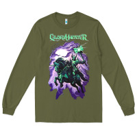 Army Green gloryhammer   chaos wizard Long Sleeve Tee - lanVoArt