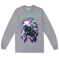 Heather Grey gloryhammer   chaos wizard Long Sleeve Tee - lanVoArt