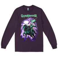 Plum gloryhammer   chaos wizard Long Sleeve Tee - lanVoArt