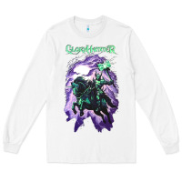 White gloryhammer   chaos wizard Long Sleeve Tee - lanVoArt