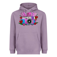 Lavender Oh Snap Heavyweight Hoodie - CowhideDigitalArt