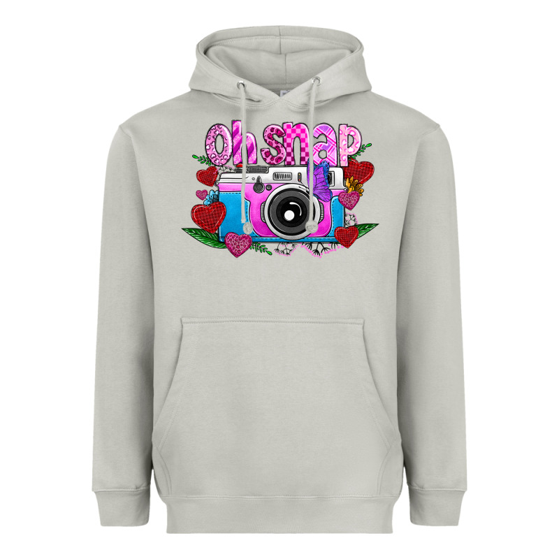 Oh Snap Heavyweight Hoodie by CowhideDigitalArt | Teevron