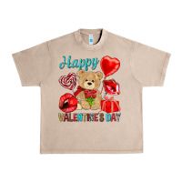French Oak happy valentines day Valentine's Day Urban Heavy Tee - HowdyJamesFarm