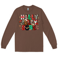 Chestnut holly jolly babe Long Sleeve Tee - CowGirlArtShop