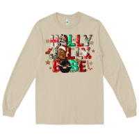 Mushroom holly jolly babe Long Sleeve Tee - CowGirlArtShop