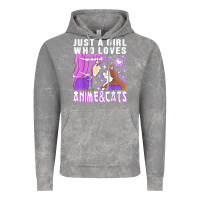 Cloud Rock anime cat anime stuff Vintage Hoodie - lanVoArt