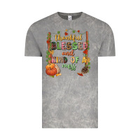Thankful Blessed And Kind Of A Mess Vintage Tee | Teevron