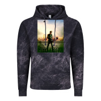 Cloud Black green arrow Vintage Hoodie - lanVoArt