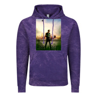 Cloud Purple green arrow Vintage Hoodie - lanVoArt