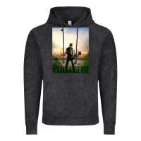 Vintage Black green arrow Vintage Hoodie - lanVoArt