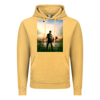 Vintage Mustard green arrow Vintage Hoodie - lanVoArt