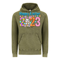 Happy Easter 2023 Easter Day Vintage Hoodie | Teevron