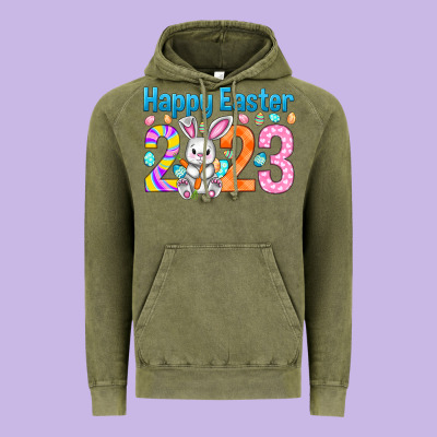 Happy Easter 2023 Easter Day Vintage Hoodie Designed By Howdyjamesfarm
