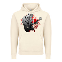Vintage Artic Guitar Player Gift Guitarist Guitar Vintage Hoodie - lanVoArt