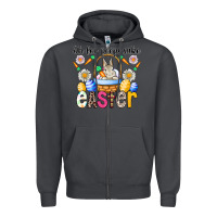 Smoke Oh For Peeps Sake Easter Zipper Hoodie - CowhideDigitalArt