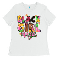 White black girl magic Ladies Tee - Artiststas