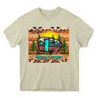 Mossy happy camper Heavy Core Tee - JahusDesignShop