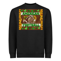 Black american football with sunflower tumbler Heavyweight Sweatshirt - BundleAndBundleShop
