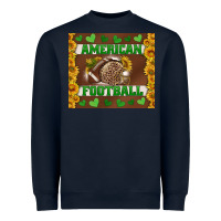 Navy american football with sunflower tumbler Heavyweight Sweatshirt - BundleAndBundleShop
