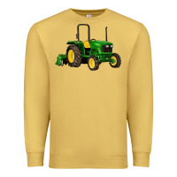 Antique Gold farm tractor Premium Sweatshirt - Artiststas