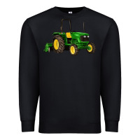 Black farm tractor Premium Sweatshirt - Artiststas