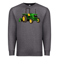 Charcoal Heather farm tractor Premium Sweatshirt - Artiststas