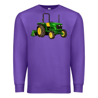 Purple farm tractor Premium Sweatshirt - Artiststas